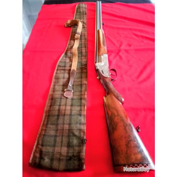 FUSIL MERKEL Fr�res 1963 SUHL Mod�le 203E - Calibre 12/70 - Canons superpos�s � platines d�montables