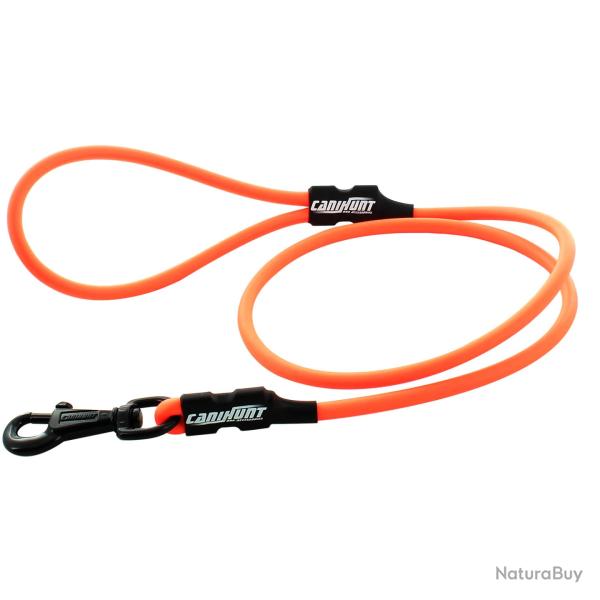 Laisse X-TREME orange 120cm 8mm canihunt