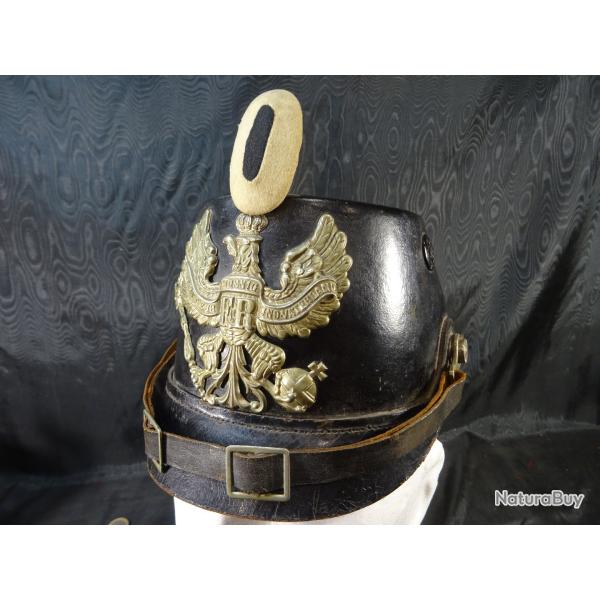 SHAKO TROUPE PRUSSIEN DE J�GER, mod�le 1915