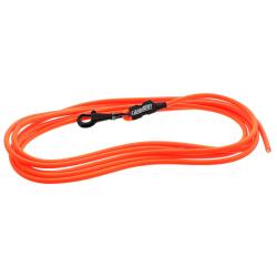 Longe pour chien X-TREME PVC 8mm orange canihunt 10m