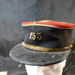 K&Eacute;PI SEMI-POLO D'UN SOUS-LIEUTENANT DU 153 &egrave;me R&Eacute;GIMENT D'INFANTERIE Mutzig