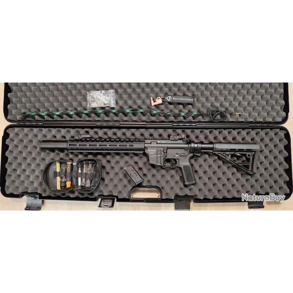 Carabine SCHMEISSER mod. AR15-9 SD - Cal 9x19 - 10" - Mallette (Occasion)
