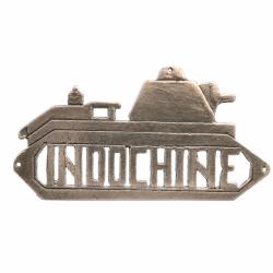 Insigne INDOCHINE n&deg;205 - 15e BCC 3e Compagnie - Reproduction Militaria WW2