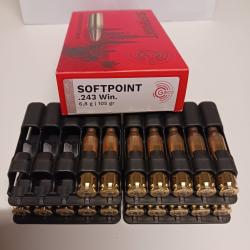 17 balles geco 243 sofpoint