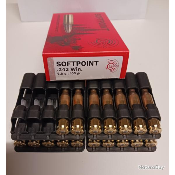 17 balles geco 243 sofpoint