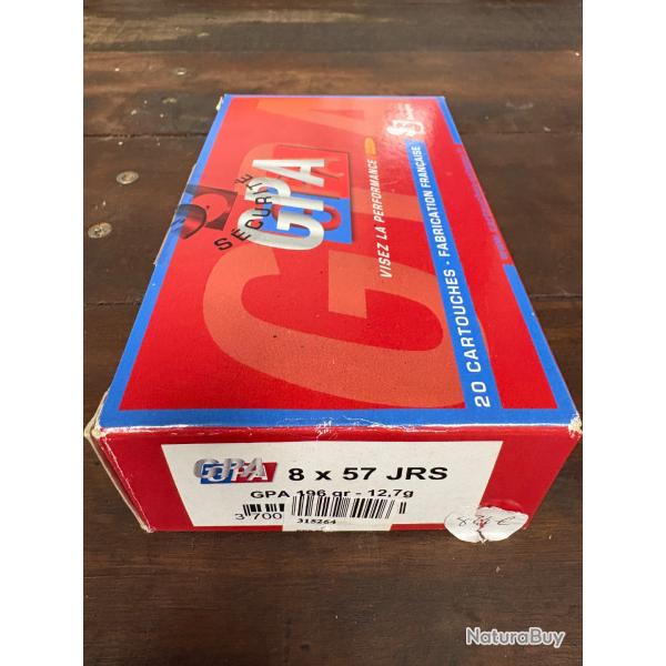 Bo�te de cartouche Sologne 8x57 JRS GPA
