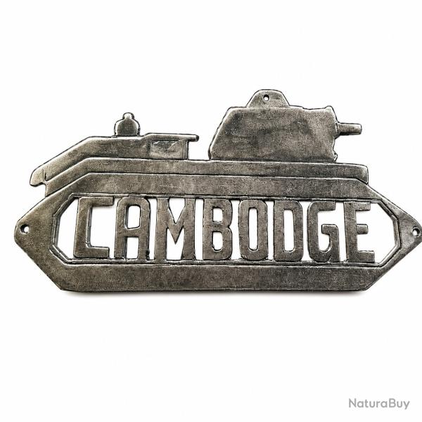 Insigne CAMBODGE n� 212 - 15e BCC - 2e compagnie WW2 reproduction