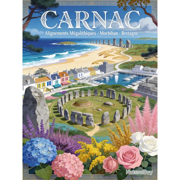 Affiche 30x40cm Carnac