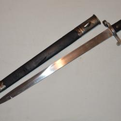 BAIONNETTE ANGLAISE Mle 1887 MK III-FABRICATION 5.1898-FUSIL MARTINY HENRY MARK IV-BRITISH BAYONNET