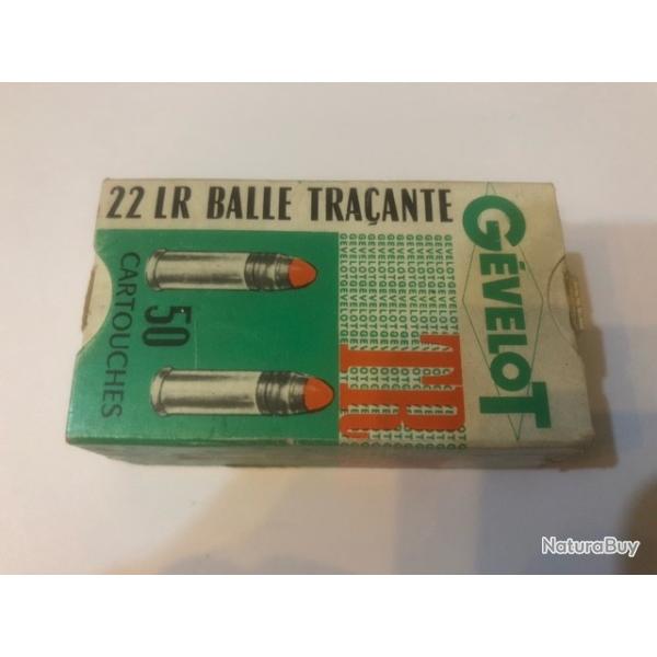 Boite de 16 cartouches 22 Lr tra�antes GEVELOT