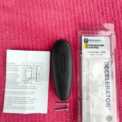 Plaque de couche amortisseur Pachmayr Decelerator D752b  20 mm / Noire sabot intercalaire recoil pad