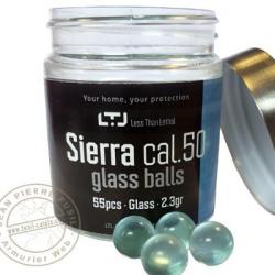 Less Than Lethal - Billes SIERRA en verre - calibre .50 - x55