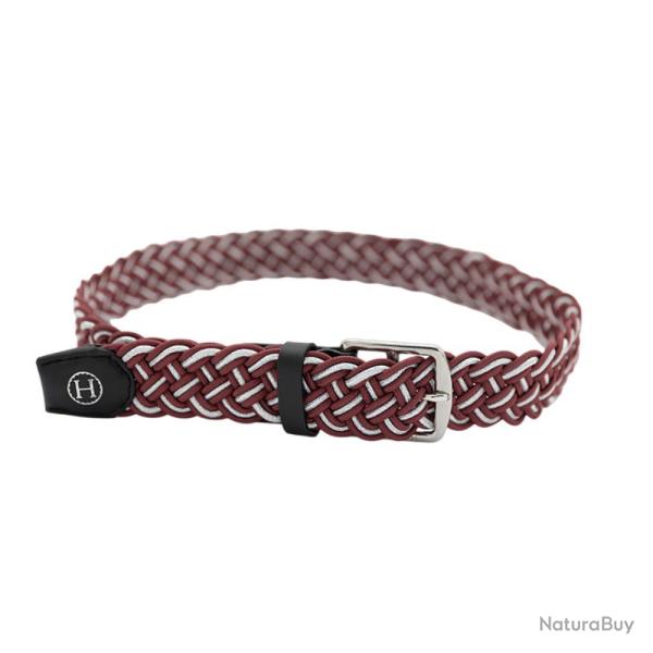 CEINTURE CHARLENE BORDEAUX/GRIS - M - HARCOUR