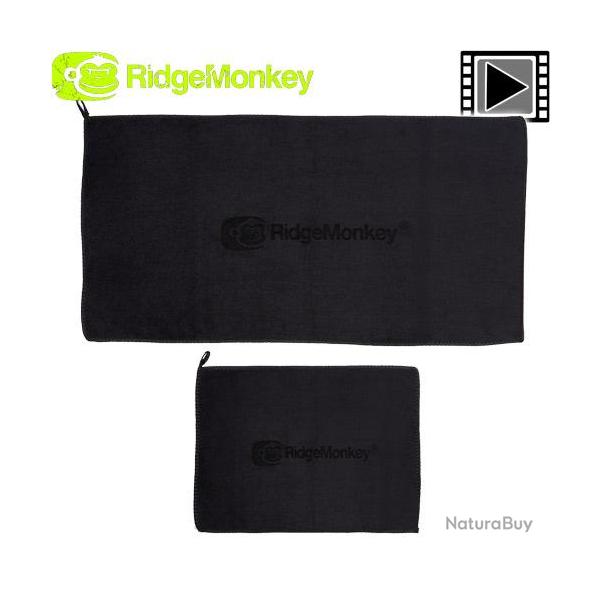 Serviette RidgeMonkey QuickDry Towel Set