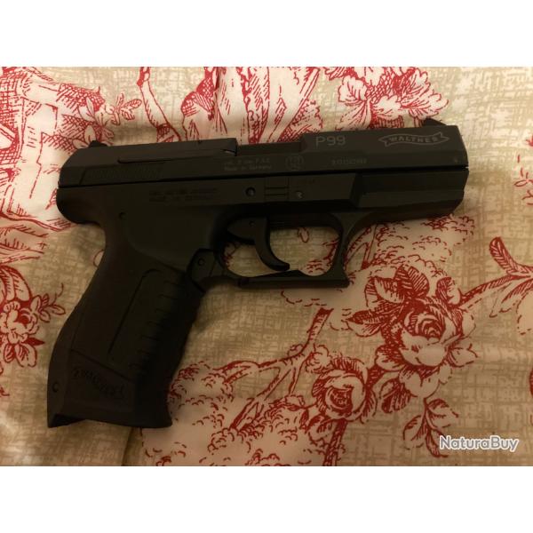 WALTHER P99 GAS-SIGNAL 9 MM P.A.K