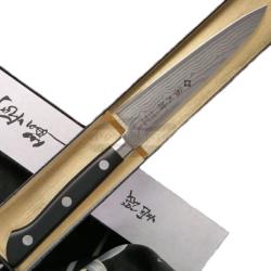 Couteau japonais Petty Tojiro Classic Damascus lame 12cm