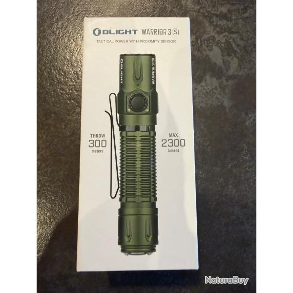 Lampe tactique Olight warrior 3s