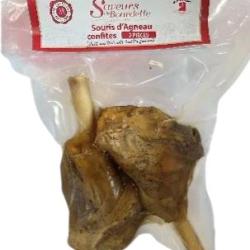 Souris d'Agneau sous-vide 2 pi&egrave;ces sous vide