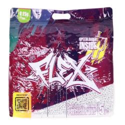 BILLES BIO 0.25G FLEX PRECISION EN SACHET DE 5KG AVEC SPEED LOADER