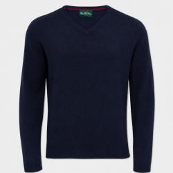 PULL LAINE D'AGNEAU ALAN PAINE Navy