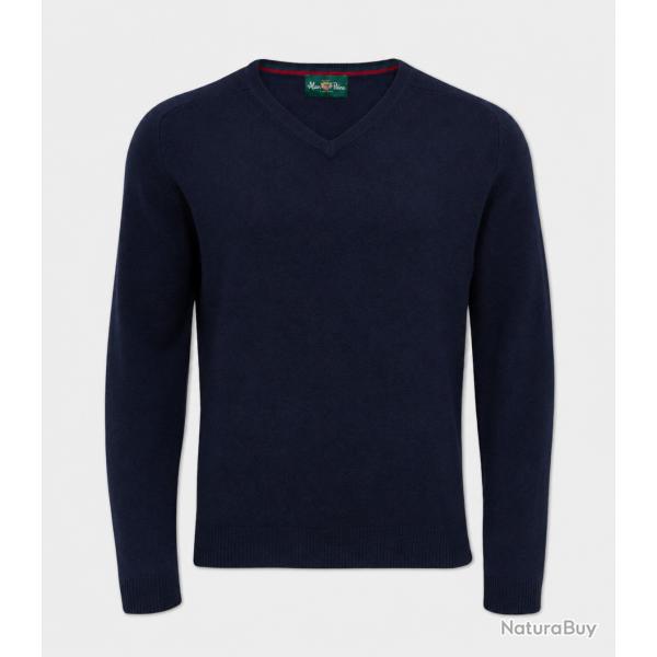 PULL LAINE D'AGNEAU ALAN PAINE Navy