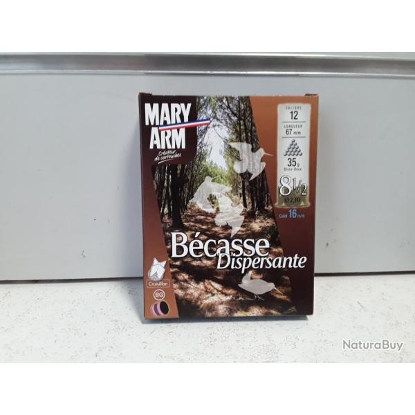 1 lot de 20  CARTOUCHES MARY ARM BECASSE  DISPERSANTE CAL12 CH67 35G