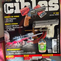 Colt Kingcobra, Pyrodex, pont a&eacute;rien de Berlin... revue TIR CIBLES no 598 janvier 2020