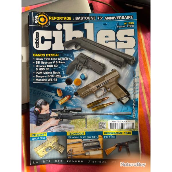 Canik TP-9, Mossine, Gewehr... revue TIR CIBLES no 599 f�vrier 2020