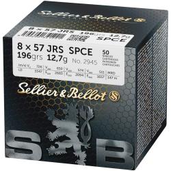 Pack 100 cartouches 8x57 IRS SPCE Sellier & Bellot 12,7g/196grs. - Livraison gratuite