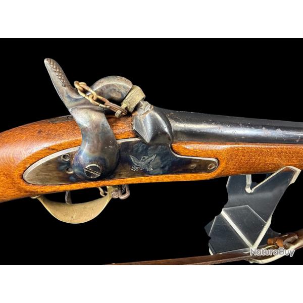 FUSIL POUDRE NOIRE FABRICATION ANTONIO ZOLI MOD�LE ZOUAVE cal. 17mm