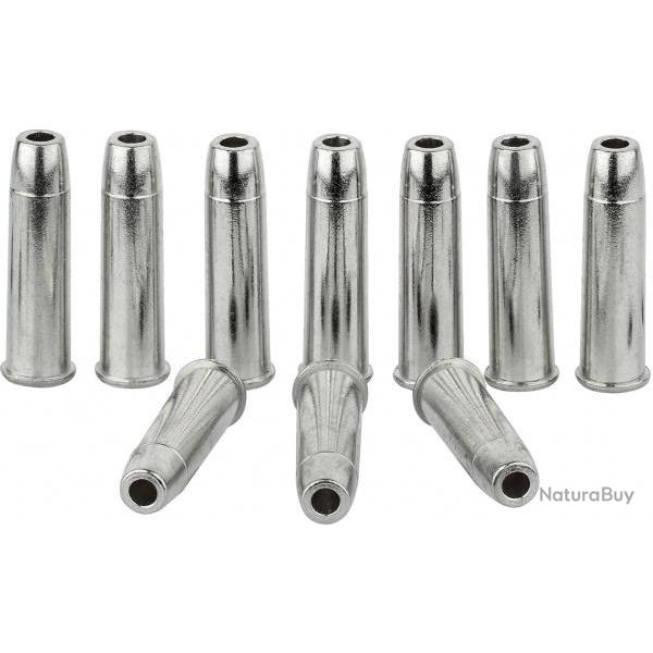 Lot de 10 douilles Legends pour S&amp;W M29 / 629 / SAA45 � plomb 4,5 mm