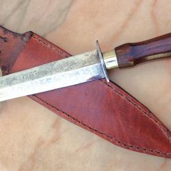 DAGUE DE CHASSE vantage " NICITIN MULEW " IRLANDE 1930 collection + FOURREAU TBE