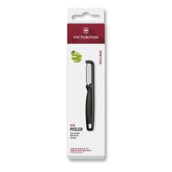 Victorinox 6.0942.3 &Eacute;plucheur Iota, droit, deux tranchants, noir