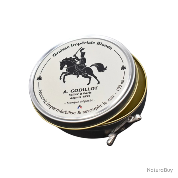 Graisse Imp�rial A. Godillot Incolore - Entretien universel du cuir - Fabrication fran�aise