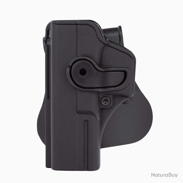 Holster LV2 Glock 17/22/28/31 Noir Gaucher