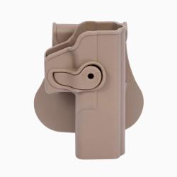 Holster LV2 Glock 17/22/28/31 Tan Droitier