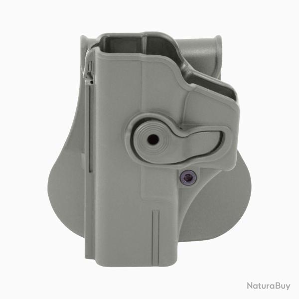 Holster LV2 Glock 19/19X/23/25/28/32/45 Vert Olive Gaucher