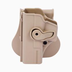 Holster LV2 Glock 19/19X/23/25/28/32/45 Tan Gaucher