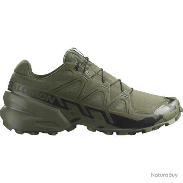 Chaussures Salomon Speedcross 6 Forces Wide Ranger green / Noir Ranger Green/Noir 47 1/3