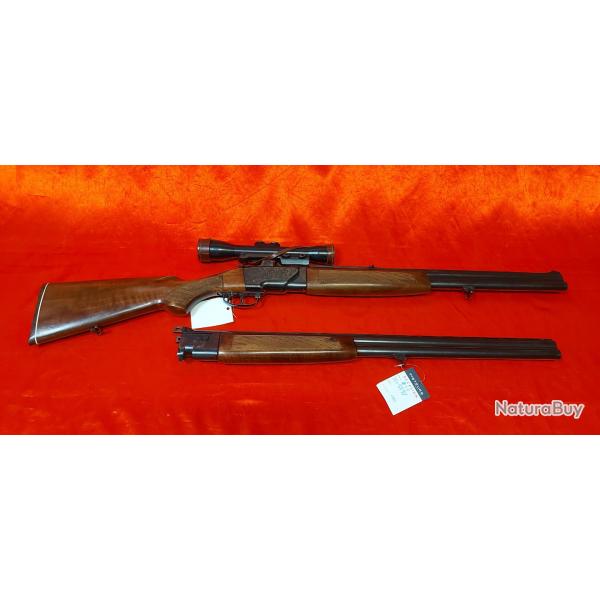 mixte brno zh304 calibre 12/70 et 7x57r plus 2 eme canons 12/70 ench�re a 1 euro