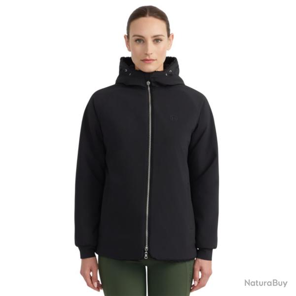 VESTE REVERSIBLE COLINE FEMME NOIR - XL - HARCOUR