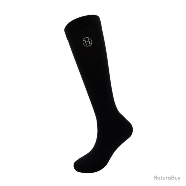CHAUSSETTES CHRIS NOIR - 40/46 - HARCOUR
