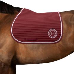 TAPIS DE CSO KAREMBAR CHEVAL - BORDEAUX - HARCOUR