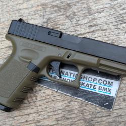 Glock 19 Gen3 Kaki GBB KJW