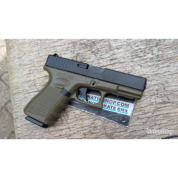 Glock 19 Gen3 Kaki GBB KJW
