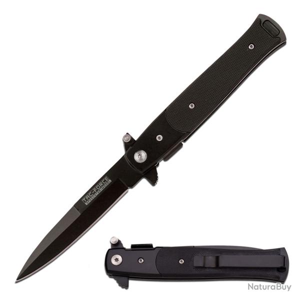 Couteau semi-automatique Ouverture assist�e Tac-Force - Spring Assisted Knife - TF-428G10