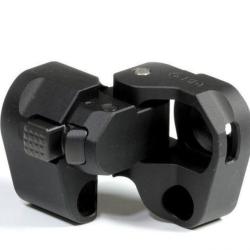 MDT Adaptateur pour crosse pliante - Fixed to Fixed - 1 way - Noir
