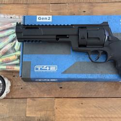 Kit Revolver T4E TR68 GEN2 - Cal.68 - 16 J + cart CO2 + viseur