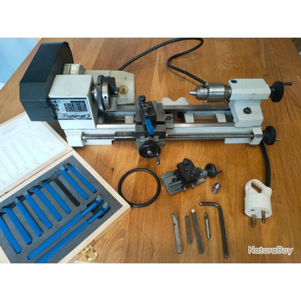 Tour � metaux Emco Unimat 3