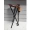 petites annonces chasse pêche : Siege trepied Verney-carron 70cm metal/ cuir TOP PRODUIT